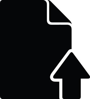 Upload icon symbol image