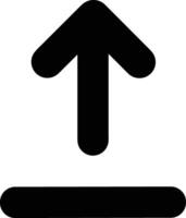 Upload icon symbol image vector