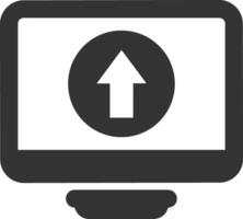Upload icon symbol image vector