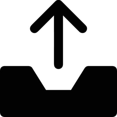 Upload icon symbol image