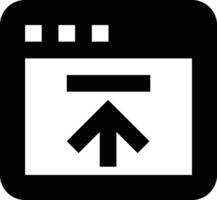 Upload icon symbol image vector