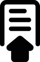 Upload icon symbol image vector