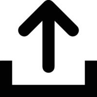 Upload icon symbol image vector