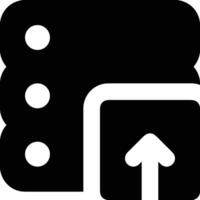 Upload icon symbol image vector