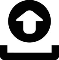 Upload icon symbol image vector