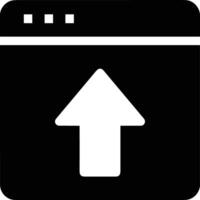Upload icon symbol image vector