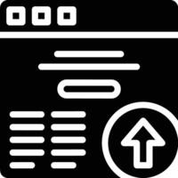 Upload icon symbol image vector