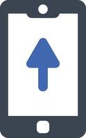 Upload icon symbol image vector