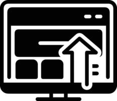 Upload icon symbol image vector