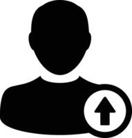 Upload icon symbol image vector
