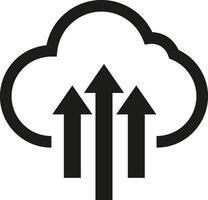 Upload icon symbol image vector