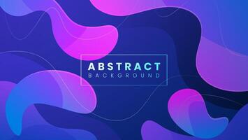 Abstract fluid gradient background modern design premium vector