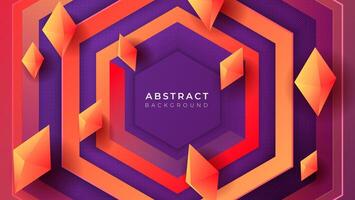 Gradient hexagonal background, Abstract Background Premium , 3d Hexagonal Background vector