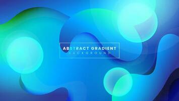 abstract halftone gradient background with spheres premium vector