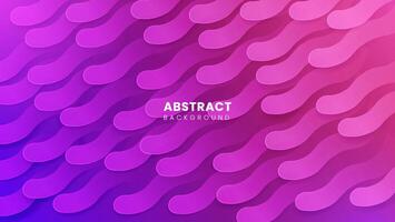 Premium 3D abstract Gradient shapes background vector
