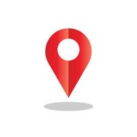 location icon, Set of map pointers vector
