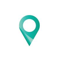 location icon, Set of map pointers vector