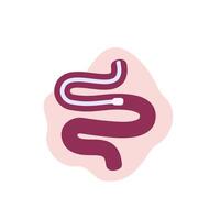 endoscopy procedure icon in hand drawn style vector