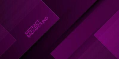 Abstract dark purple background with overlap simple square lines. Looks 3d with trendy pattern. Suitable for posters, brochures, e-sports and others. Eps10 vector