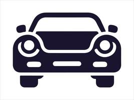 car icon on white background vector