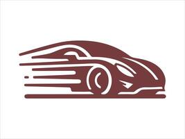 a car icon on a white background vector