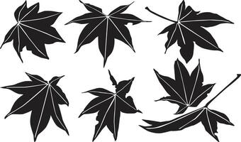 Seamless maple leaf vector