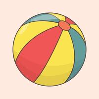 Beach Ball icon Summer icon set illustration elements vector