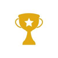 Trophy icon design vector