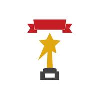 Trophy icon design vector