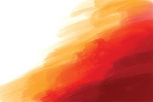 Abstract colorful brush stroke watercolor texture background vector
