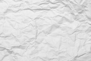 White Paper Texture background. Crumpled white paper abstract shape background with space paper recycle for text photo