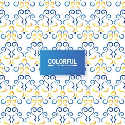 Colorful abstract geometric pattern design
