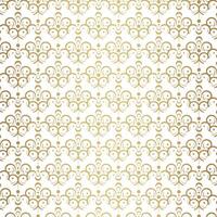 Gold Lines Ornament Geometric Seamless Pattern vector