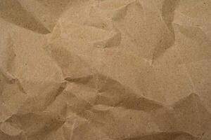 Recycle Paper Texture background. Crumpled Old kraft paper abstract shape background with space paper for text high resolution photo