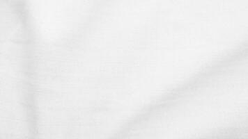 Organic Fabric cotton backdrop White linen canvas crumpled natural cotton fabric Natural handmade linen top view background organic Eco textiles White Fabric linen texture photo