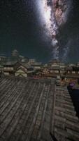 Night Sky View From Rooftop photo
