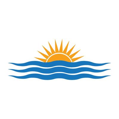 Sunset icon design