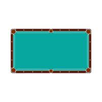 Billiard table icon vector