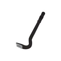 crowbar image design vector