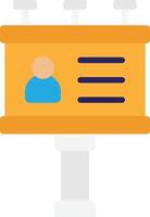 Billboard Message Board vector