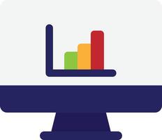 Bar Chart Analytics vector