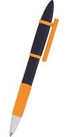Pen icon in flat illustration isolated on white background. vector