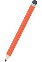 Pencil isolated in white background. vector