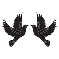 flying dove icon design vector