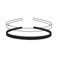 headband icon design vector