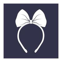 headband icon design vector