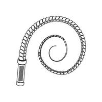 whip icon image design vector