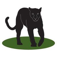 panther icon design vector