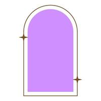 Simple Aesthetic Frame for Text Quote. vector
