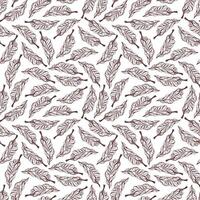 leaf pattern vintage. leaves pattern wallpaper. coffee leaf background. Abstract coffee leaves background. vector